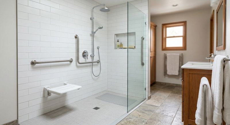 Mobility Shower Installation in Portland, ME